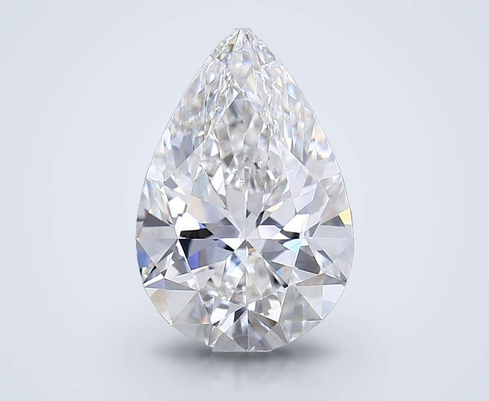 3.56 Carat Pear Lab Diamond