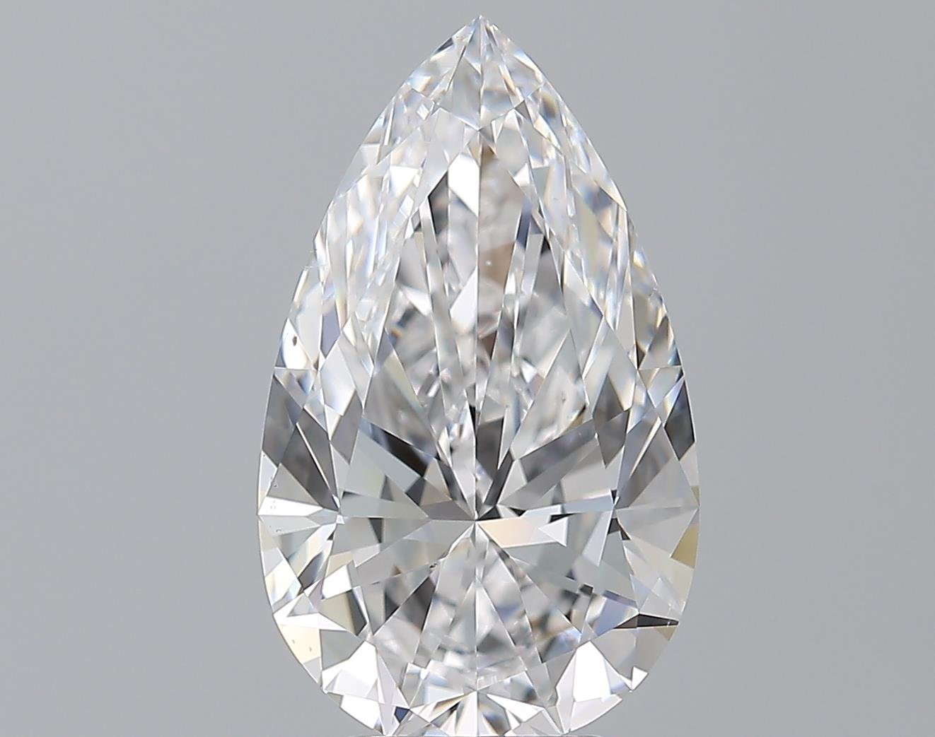 5.01 Carat Pear Natural Diamond