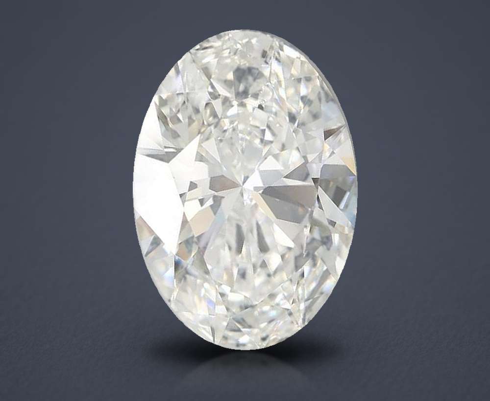 7.10 Carat Oval Lab Diamond