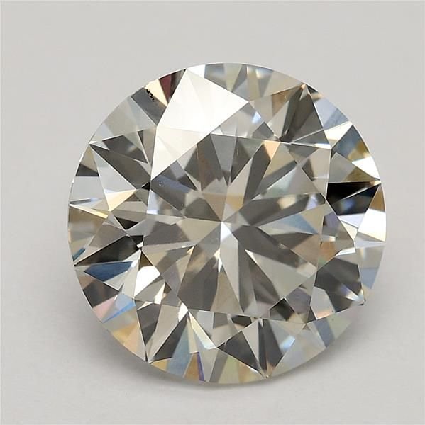 2.73ct K VS2 Excellent Cut Round Lab Grown Diamond