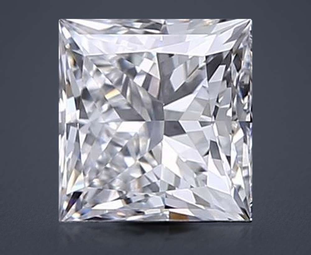 0.54 Carat Princess Lab Diamond
