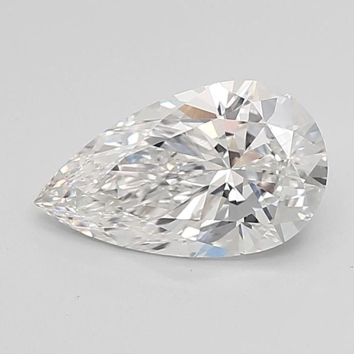 2.55ct E VS1 Rare Carat Ideal Cut Pear Lab Grown Diamond