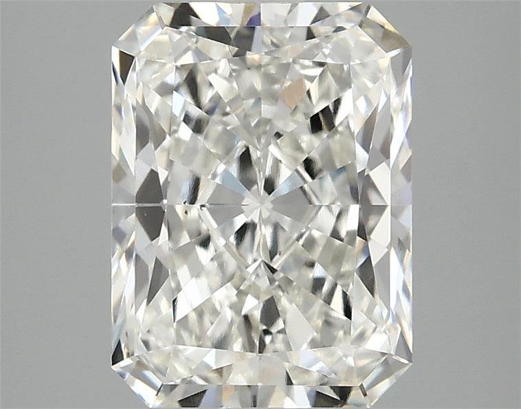 2.71ct H VS2 Rare Carat Ideal Cut Radiant Lab Grown Diamond