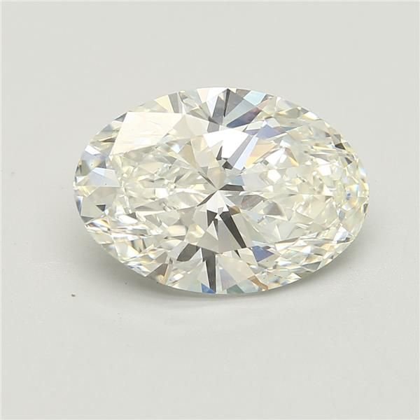 5.12ct I VS1 Rare Carat Ideal Cut Oval Lab Grown Diamond