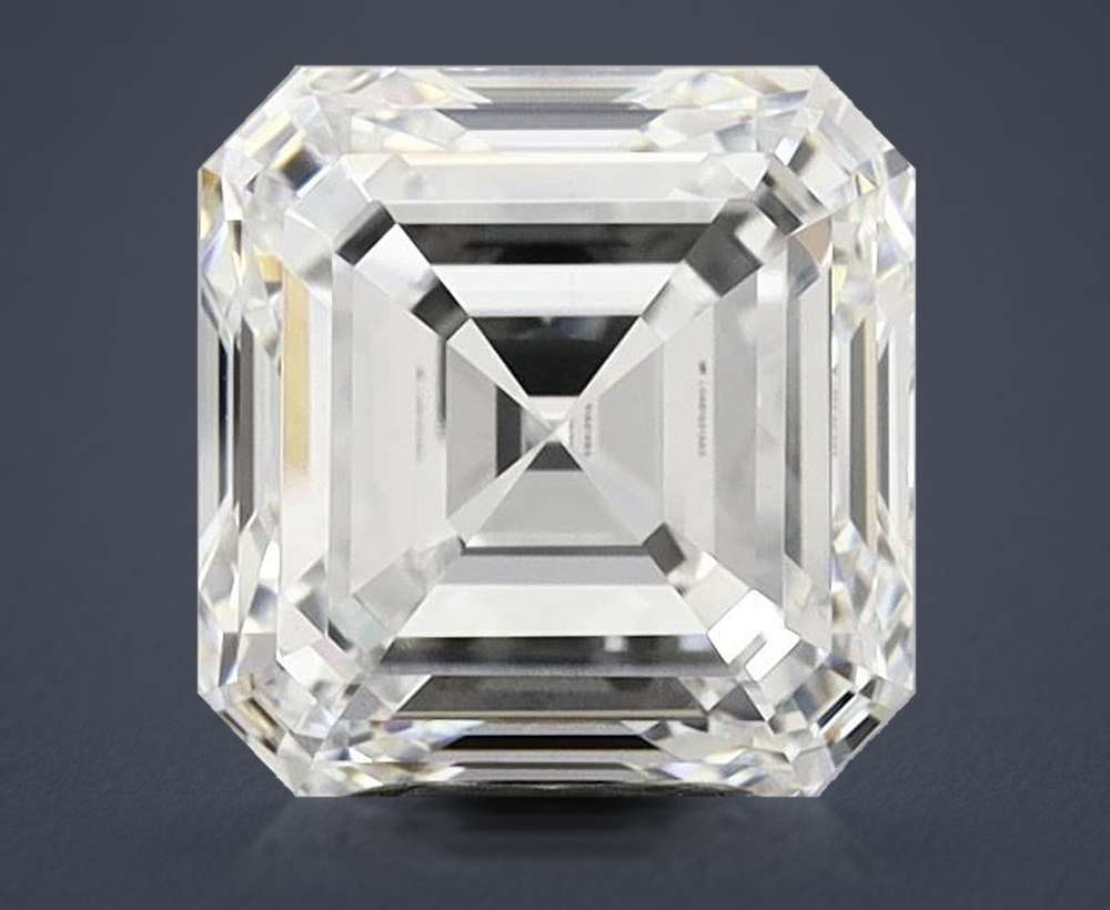 5.00 Carat Asscher Lab Diamond