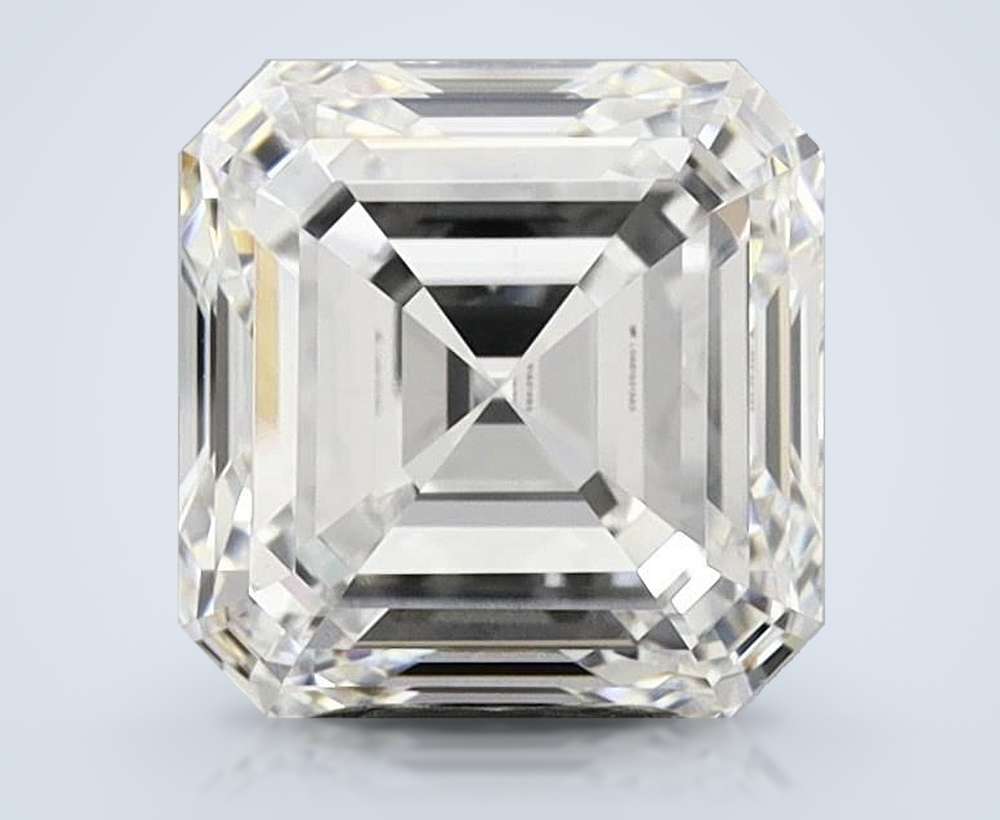 5.00 Carat Asscher Lab Diamond