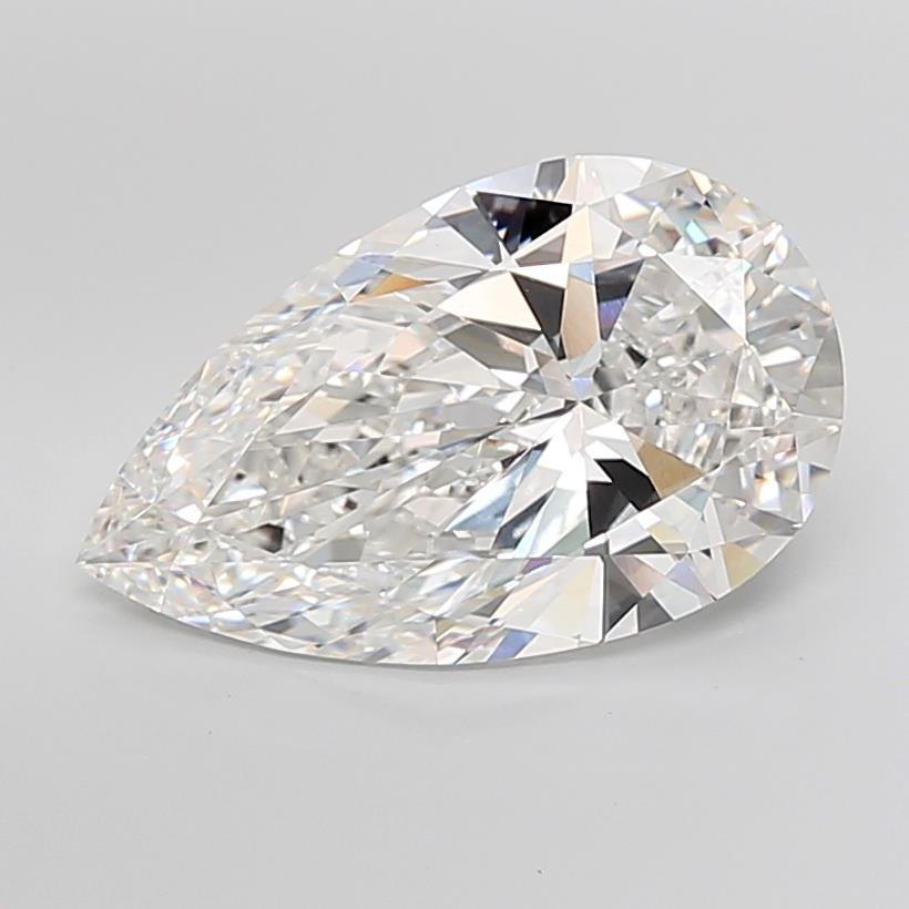 11.05ct F VVS2 Rare Carat Ideal Cut Pear Lab Grown Diamond