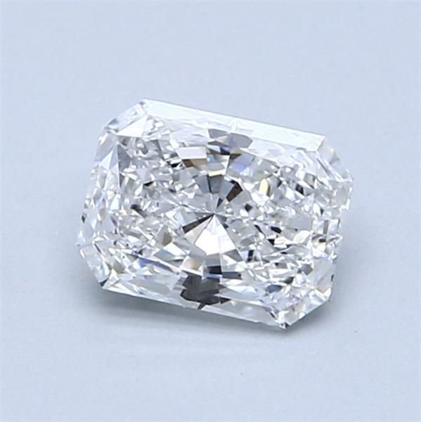 0.77ct E VS2 Rare Carat Ideal Cut Radiant Diamond