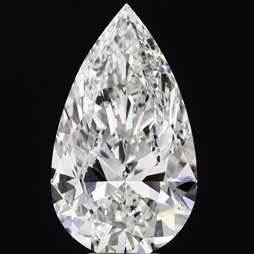 7.05 Carat Pear Lab Diamond