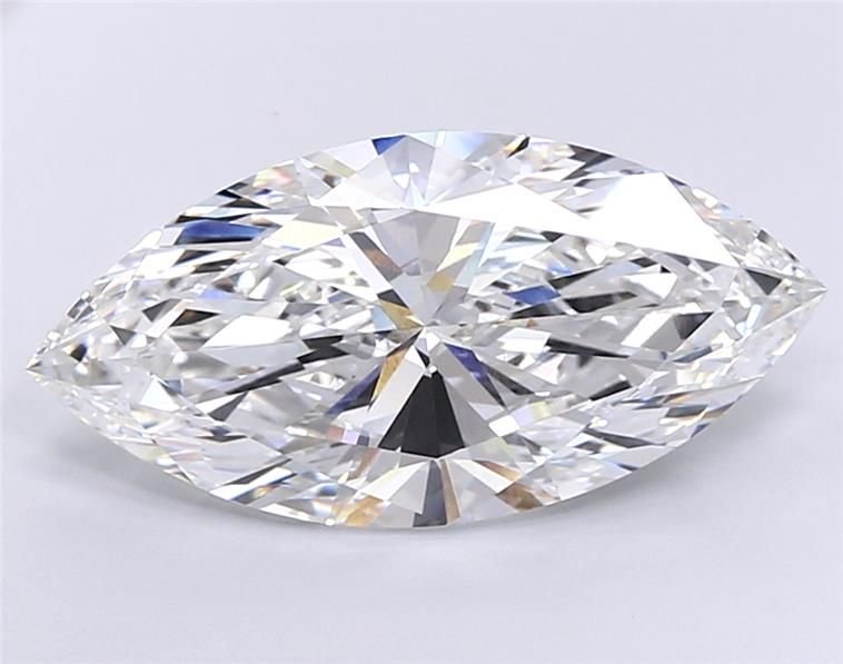 13.39ct F VVS2 Rare Carat Ideal Cut Marquise Lab Grown Diamond