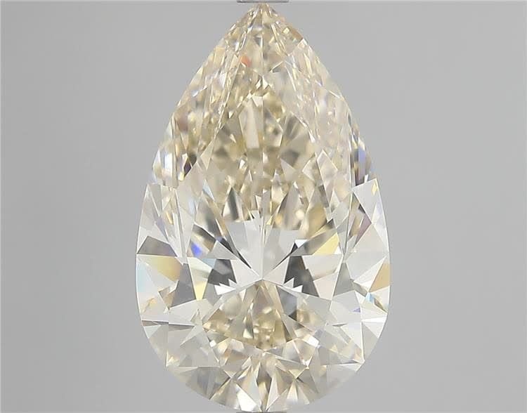 5.11ct K VVS1 Rare Carat Ideal Cut Pear Diamond