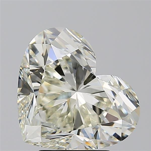 4.08ct J VVS2 Rare Carat Ideal Cut Heart Diamond