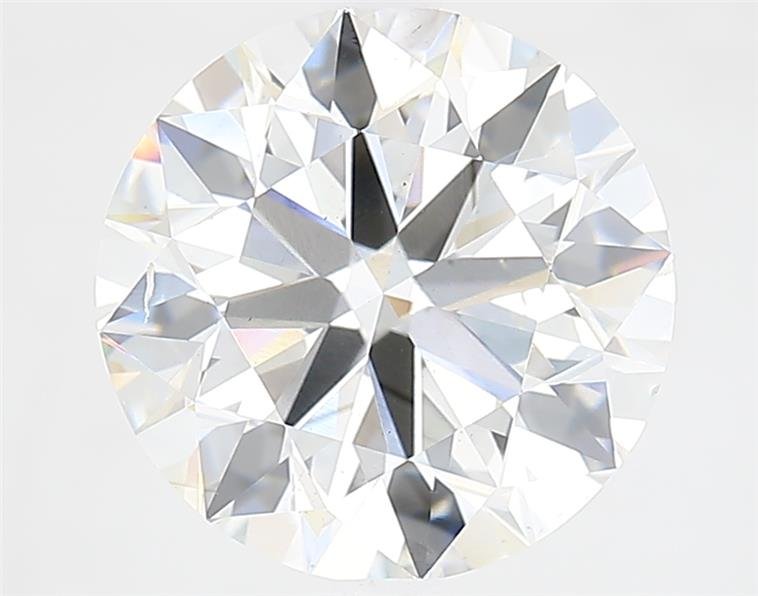 4.01ct H SI1 Ideal Cut Round Lab Grown Diamond