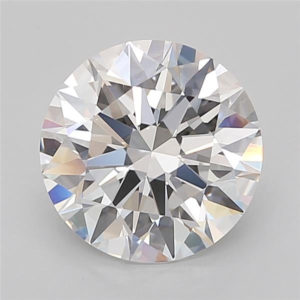 3.00ct E VS1 Rare Carat Ideal Cut Round Lab Grown Diamond
