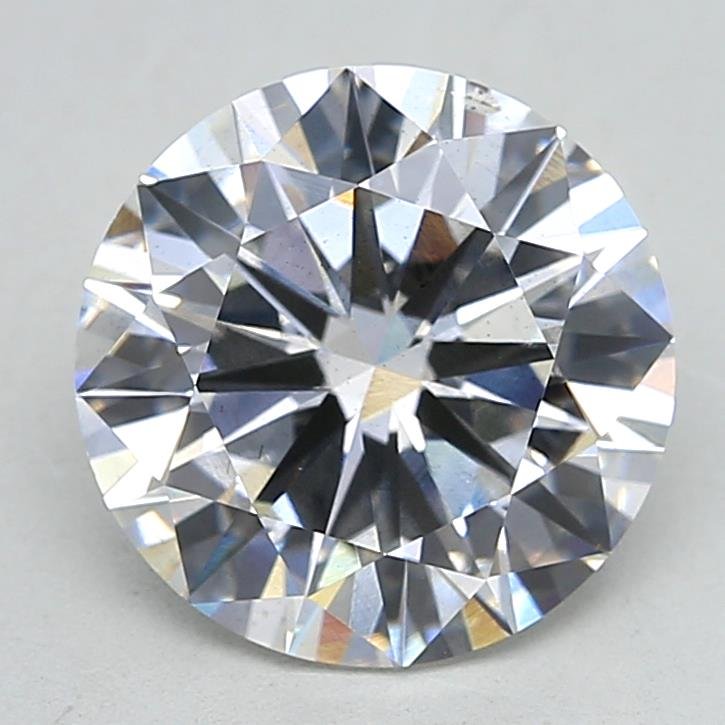 5.02ct F SI1 Excellent Cut Round Lab Grown Diamond