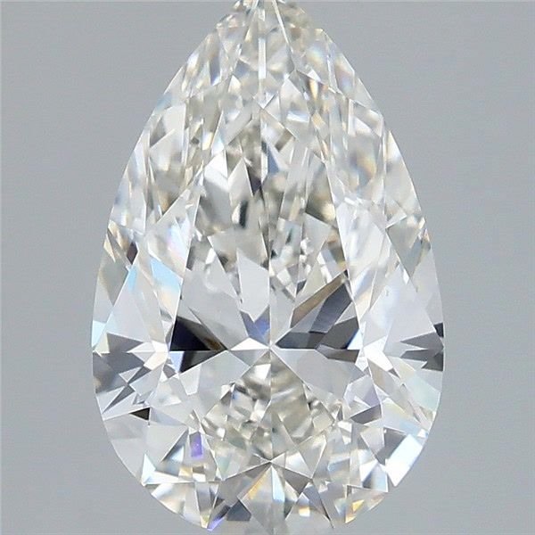 2.50 Carat Pear Lab Diamond