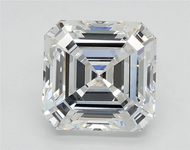 3.01ct E VS2 Rare Carat Ideal Cut Asscher Lab Grown Diamond