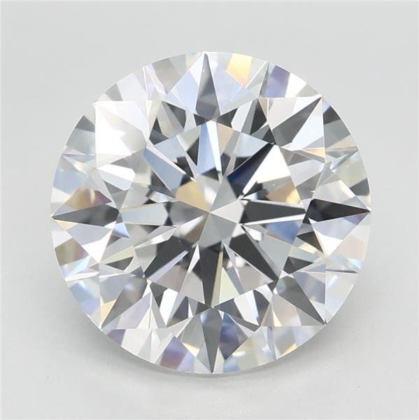 3.63ct E VVS2 Rare Carat Ideal Cut Round Lab Grown Diamond