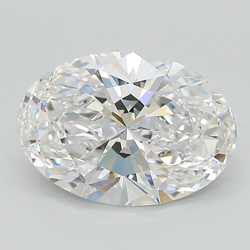 2.09ct D VS2 Rare Carat Ideal Cut Oval Lab Grown Diamond