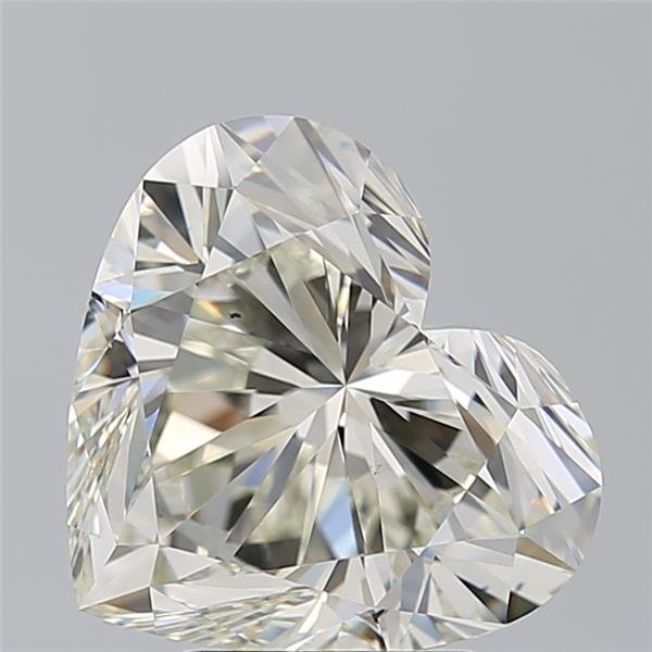 5.02ct J VS1 Rare Carat Ideal Cut Heart Diamond