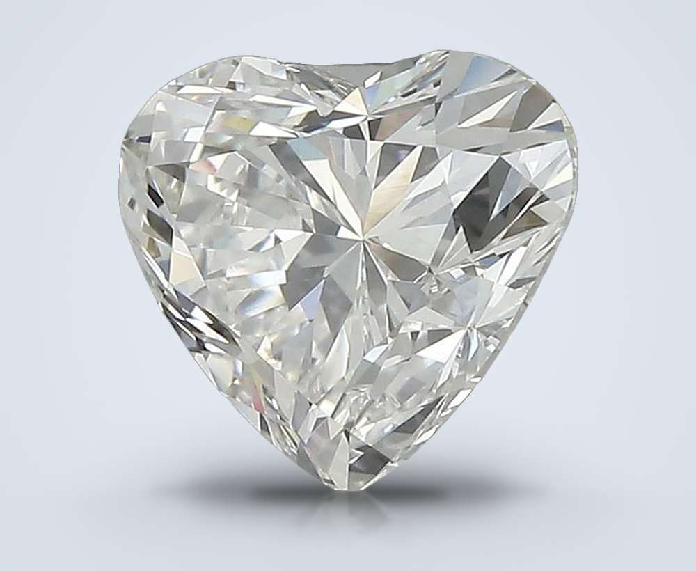 1.51 Carat Heart Natural Diamond