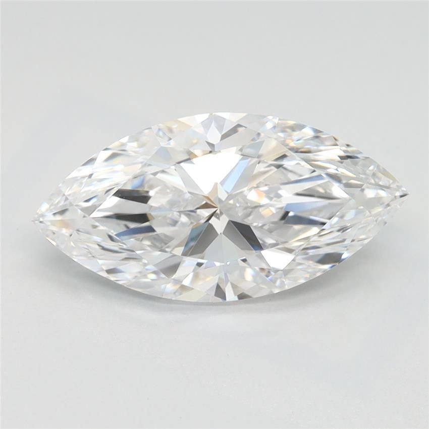 2.03ct D VVS1 Very Good Cut Marquise Lab Grown Diamond