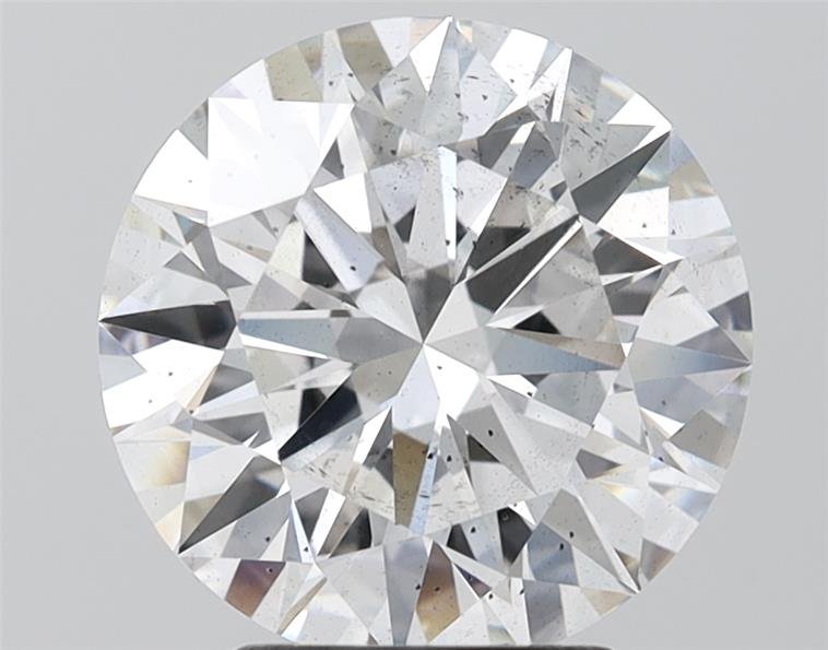 3.72ct E SI2 Ideal Cut Round Lab Grown Diamond