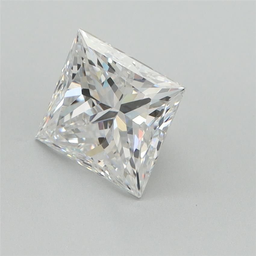 1.69ct D VVS2 Rare Carat Ideal Cut Princess Lab Grown Diamond
