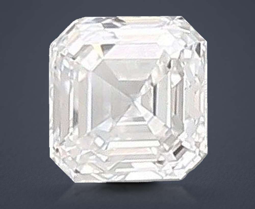 0.62 Carat Asscher Lab Diamond
