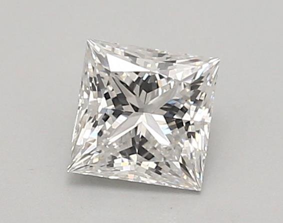 0.87ct E VVS2 Rare Carat Ideal Cut Princess Lab Grown Diamond