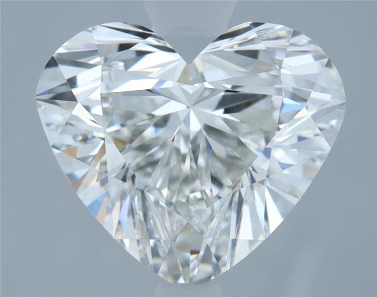 2.25ct G VS1 Rare Carat Ideal Cut Heart Lab Grown Diamond