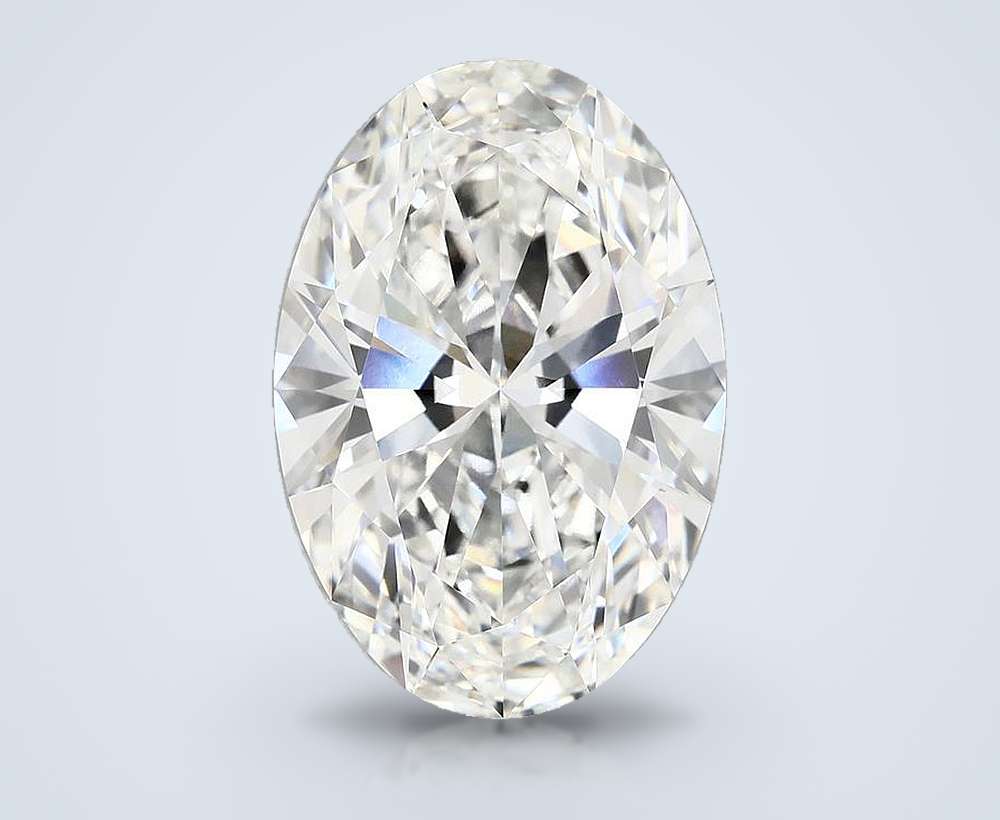 9.73 Carat Oval Lab Diamond
