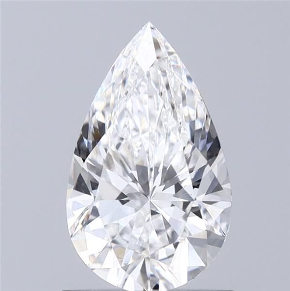 1.00 Carat Pear Lab Diamond
