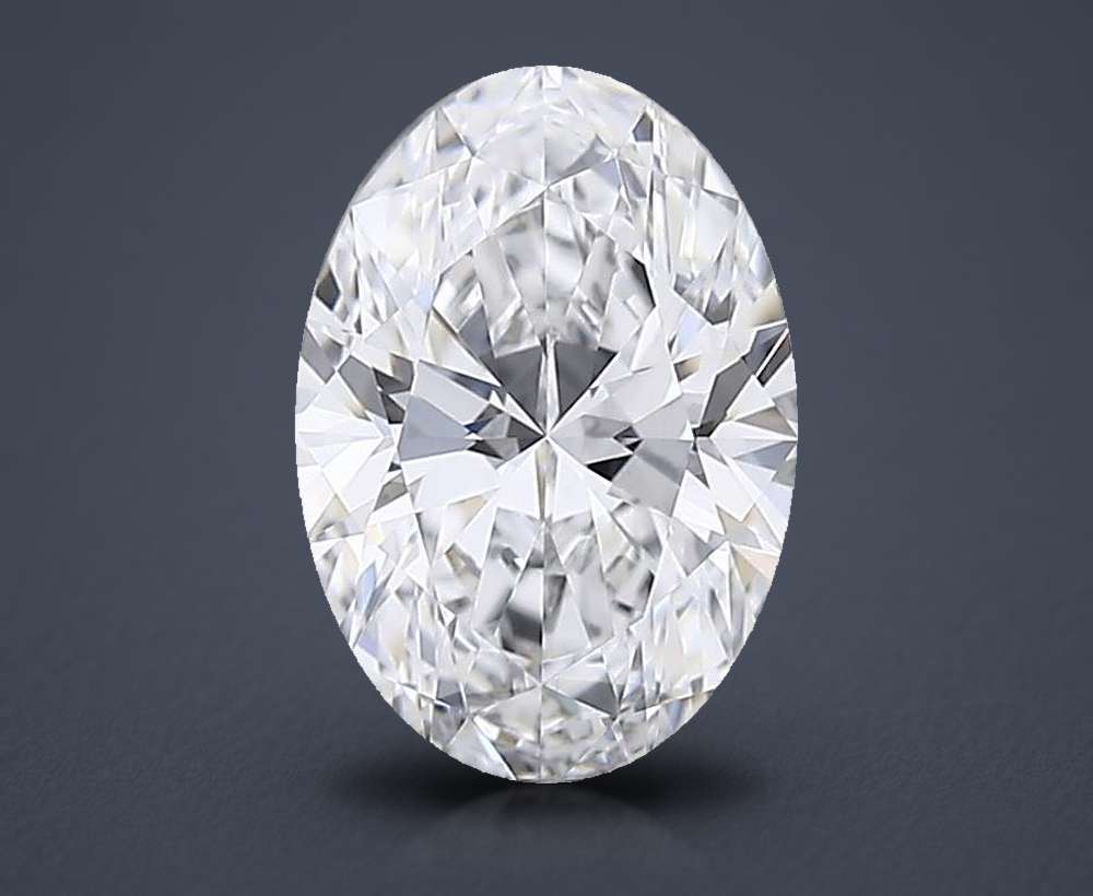 0.83 Carat Oval Lab Diamond