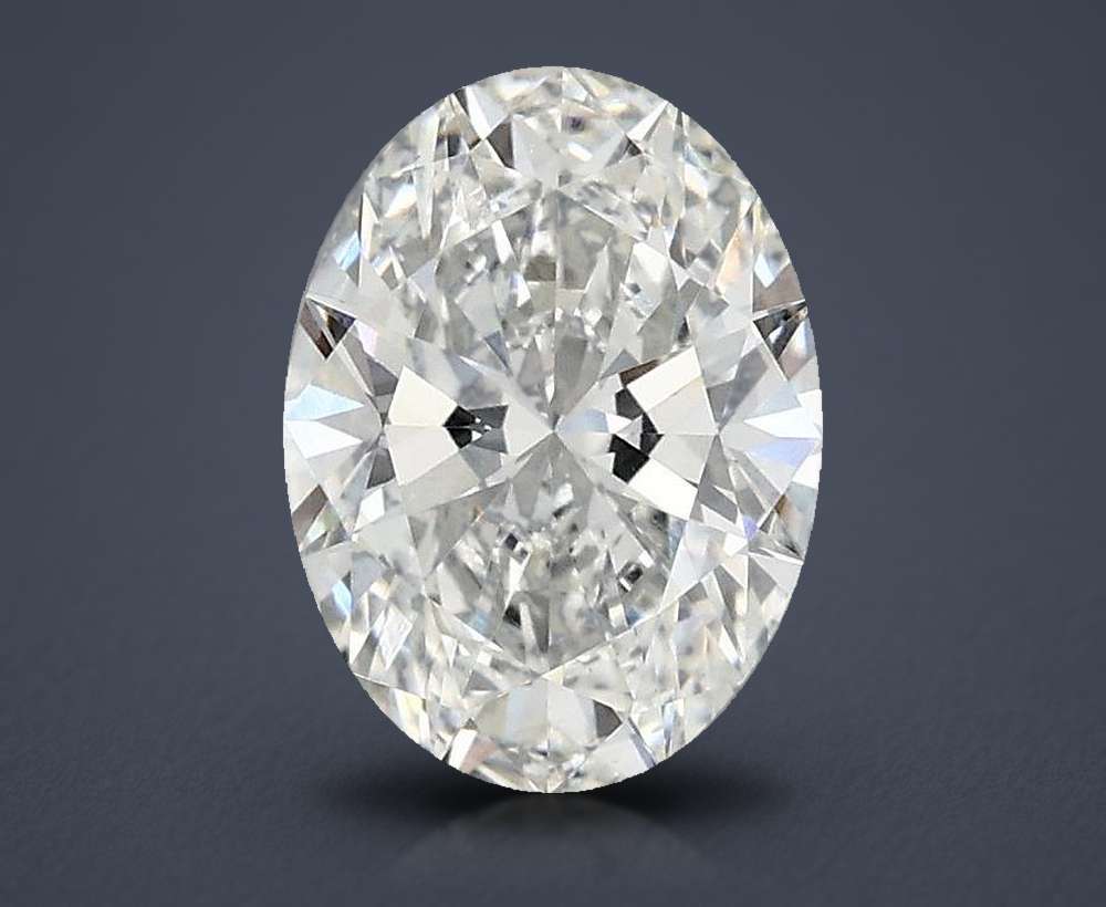 1.41 Carat Oval Lab Diamond