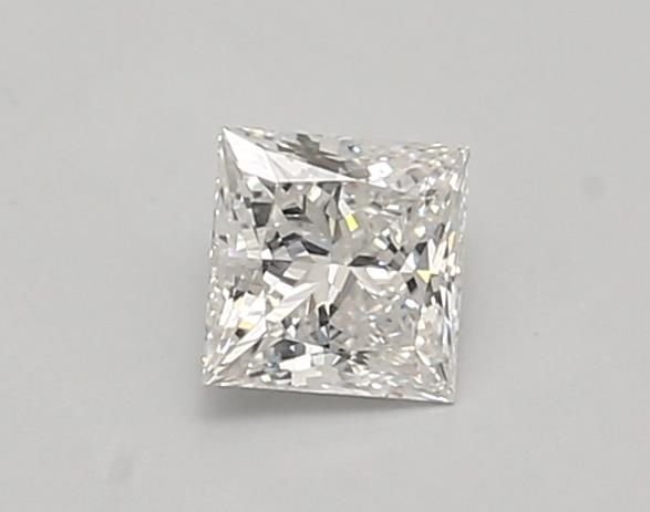 0.60ct E VVS2 Rare Carat Ideal Cut Princess Lab Grown Diamond