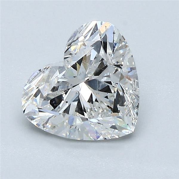 1.55ct F SI2 Rare Carat Ideal Cut Heart Diamond