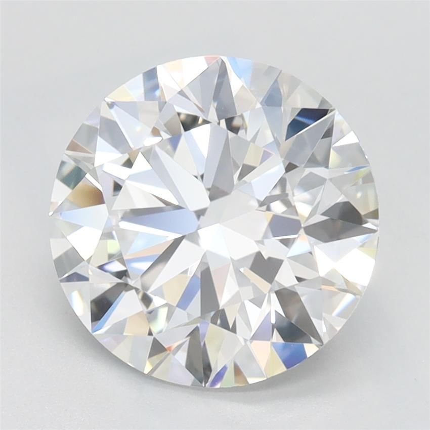 2.45ct D VVS1 Rare Carat Ideal Cut Round Lab Grown Diamond