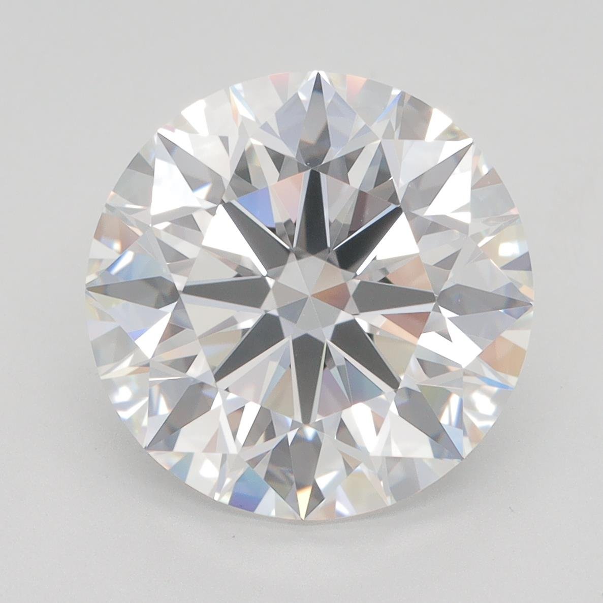 6.03ct G IF Rare Carat Ideal Cut Round Lab Grown Diamond