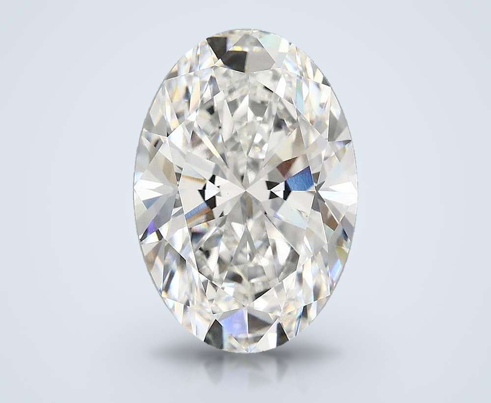4.70 Carat Oval Lab Diamond