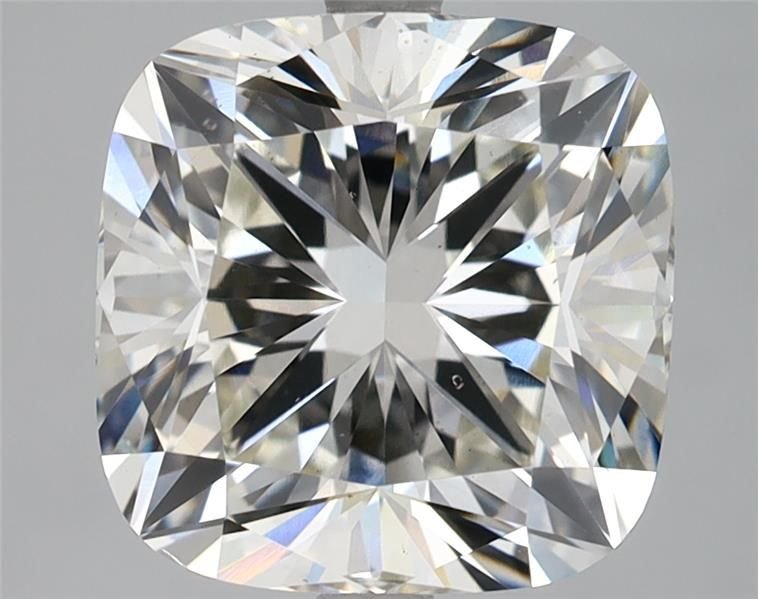 4.51ct J VS2 Rare Carat Ideal Cut Cushion Lab Grown Diamond