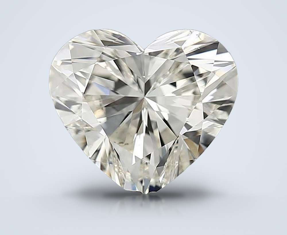 4.02 Carat Heart Natural Diamond