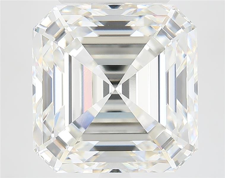 10.11ct F VVS2 Rare Carat Ideal Cut Asscher Lab Grown Diamond