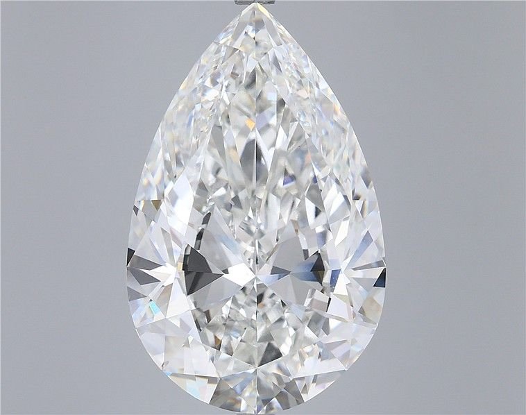 15.01ct F VS1 Rare Carat Ideal Cut Pear Lab Grown Diamond