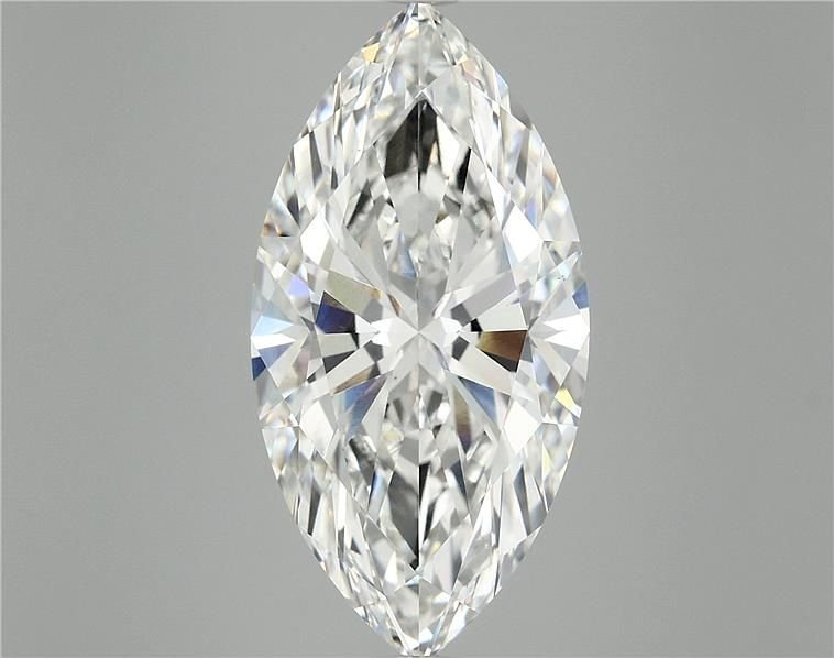 8.18ct F VS1 Rare Carat Ideal Cut Marquise Lab Grown Diamond