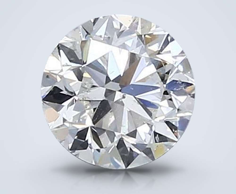 0.90 Carat Round Natural Diamond