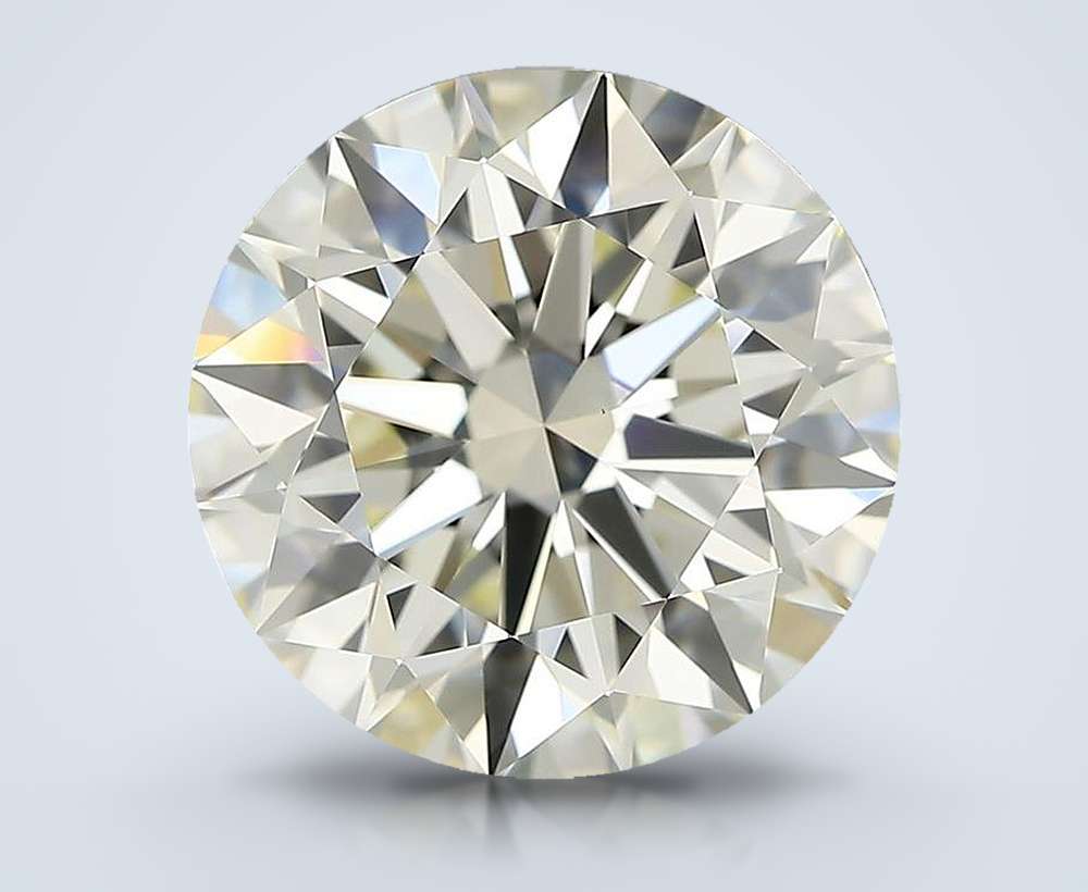 3.41 Carat Round Natural Diamond