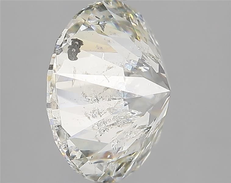 5.01ct H SI2 Rare Carat Ideal Cut Round Diamond