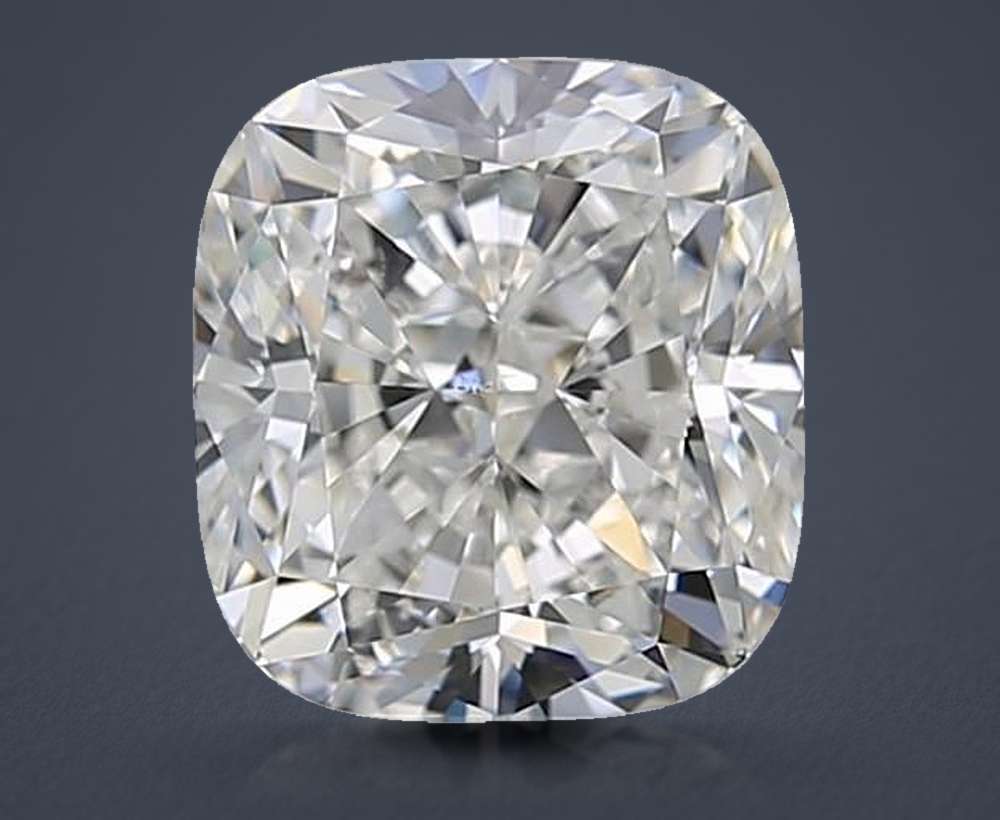 2.50 Carat Cushion Natural Diamond