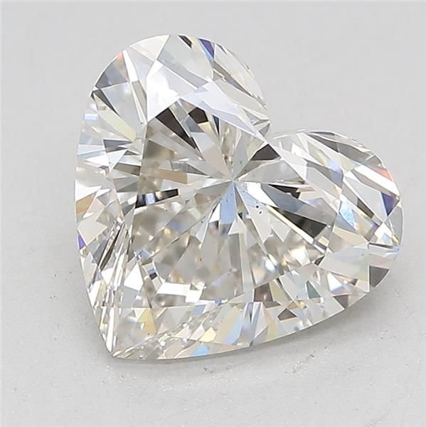 3.20ct G VS2 Rare Carat Ideal Cut Heart Lab Grown Diamond